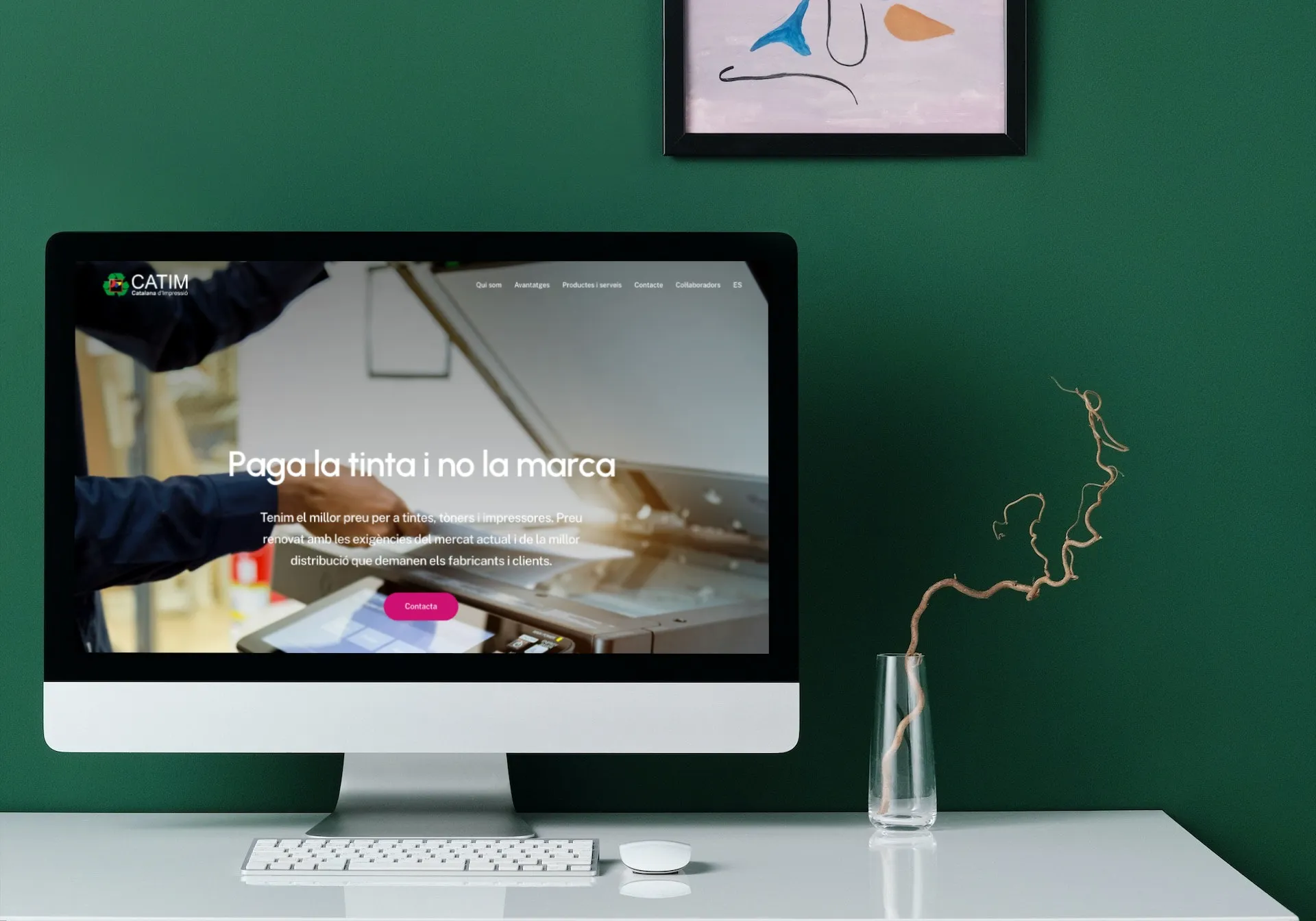 Venda de tintes, tòners i impressores