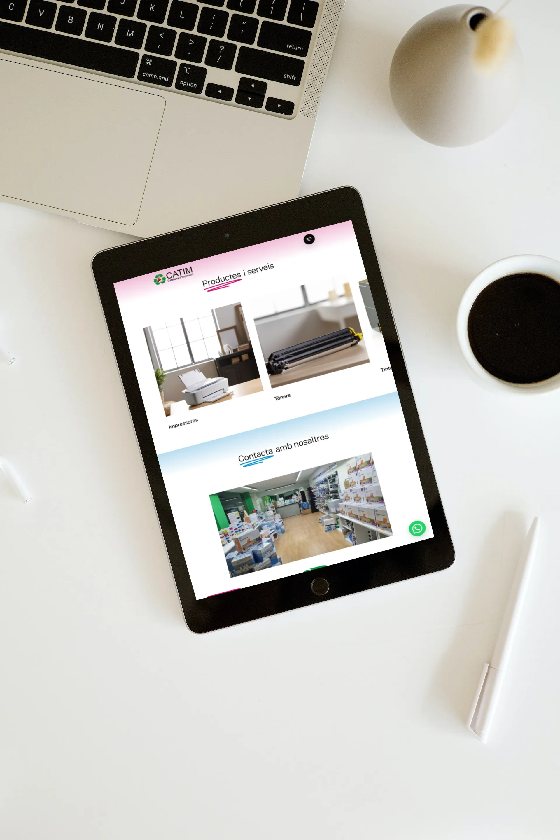 Venda de tintes, tòners i impressores - Imatge 1