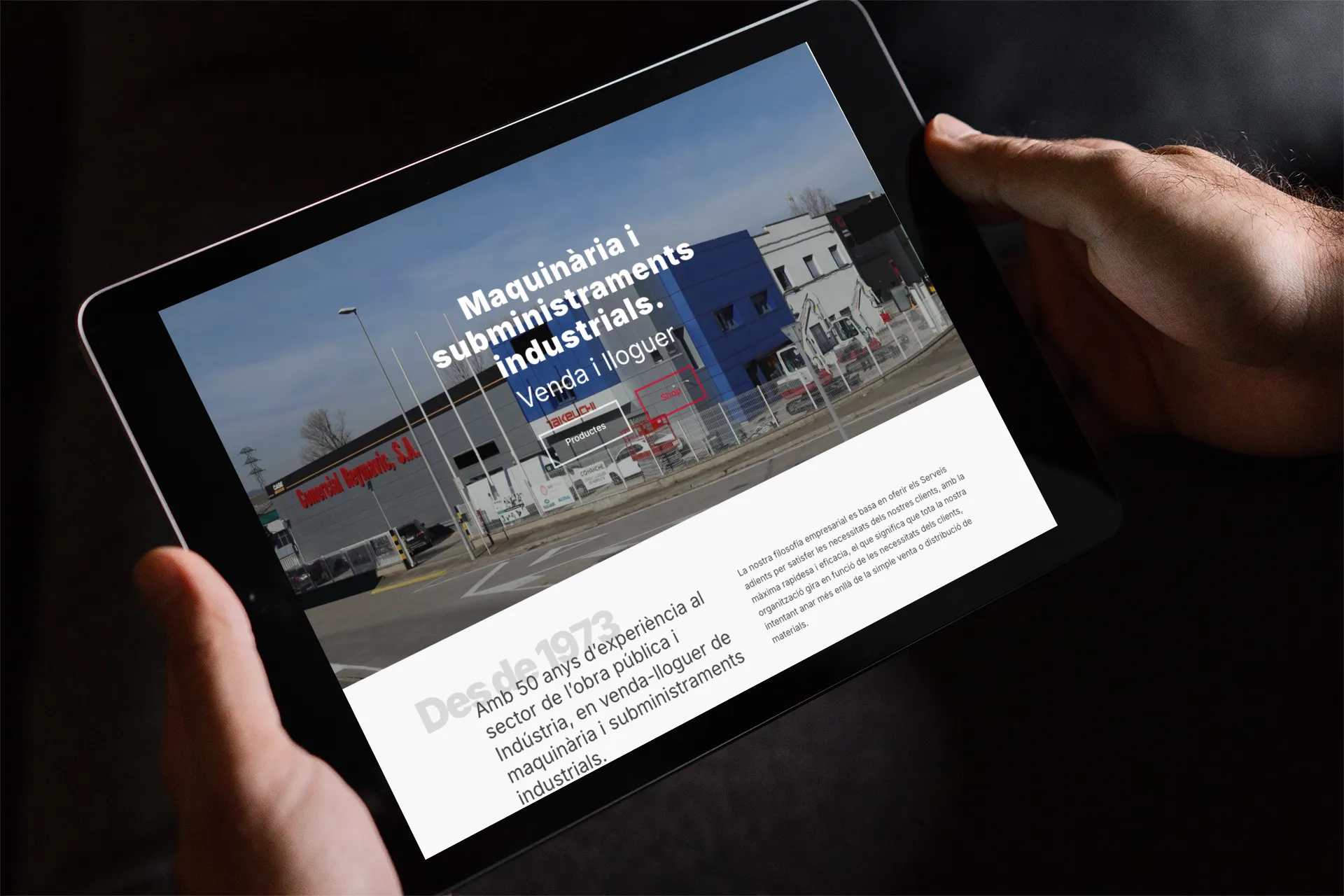 Maquinària i subministraments industrials